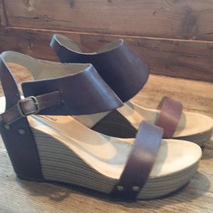 Brown Sandal Wedges